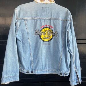 Hard Rock London Cafe Light Blue Denim